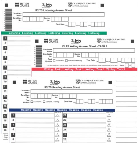 Answer sheets-2